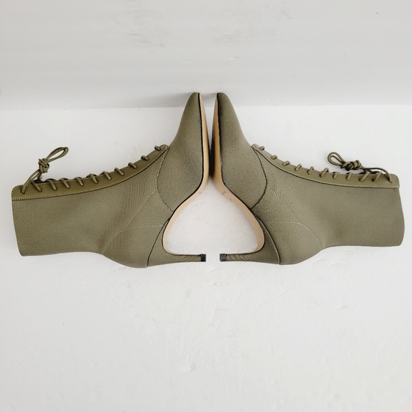 NEW Charles David Women's Leather Textile Piranha Bootie Size 6 - Picture 6 of 8